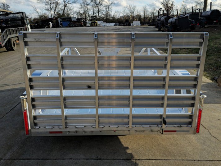 6.4' X 10' Gorilla Aluminum Utility Trailer 3,500lb Axle image 6