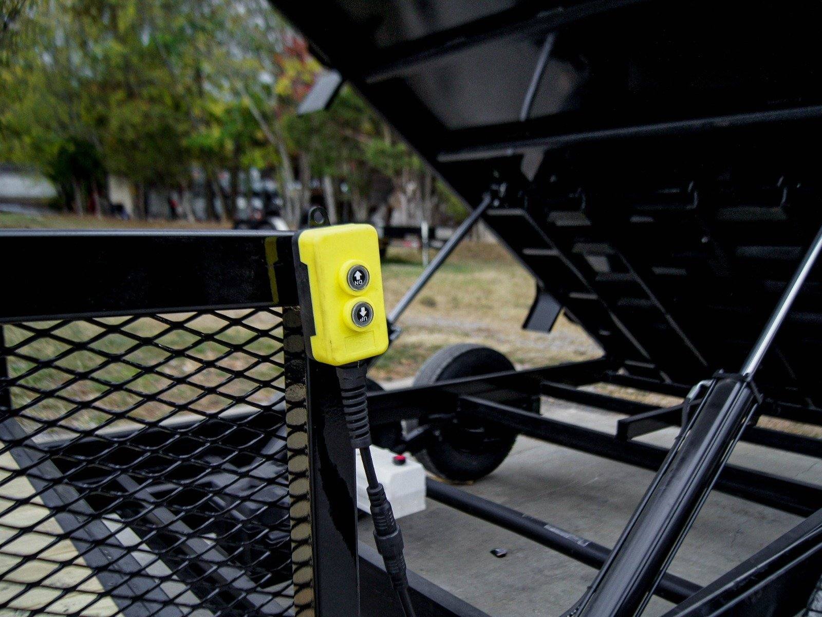 7x20 Hybrid Dump Utility Trailer with 3ft Sides Equipment (2) 7K Axles image 23