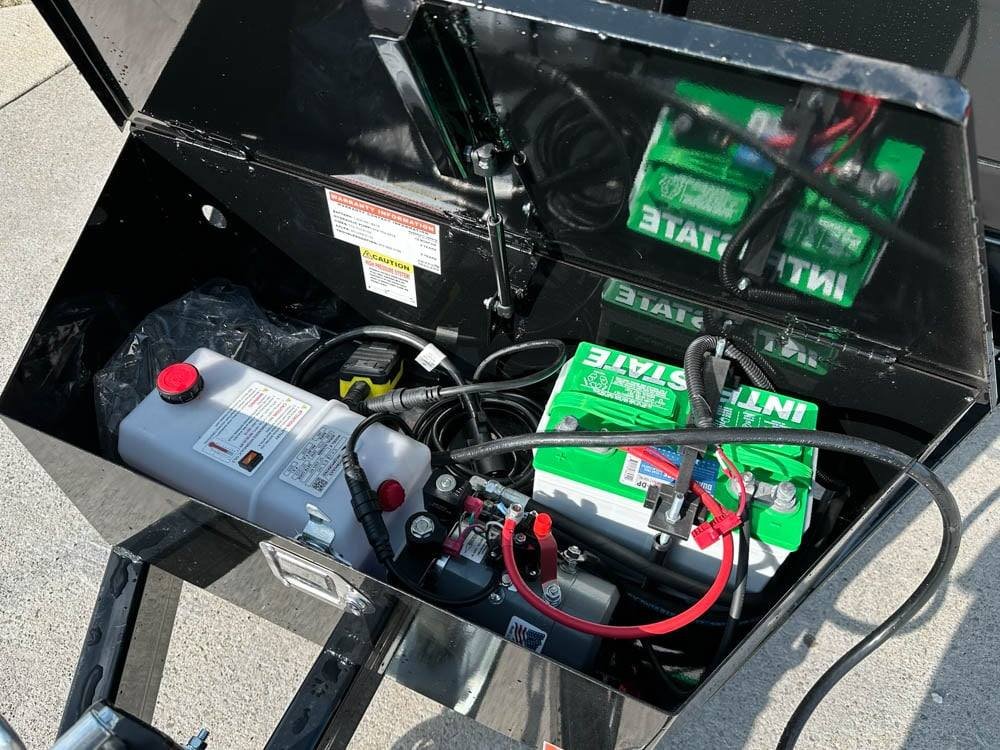 7x12 Hydraulic Dump Trailer with 3ft Sides (2) 6K Axles image 17