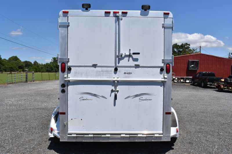 2000 Sundowner 7204GNST 2 Horse Trailer image 3