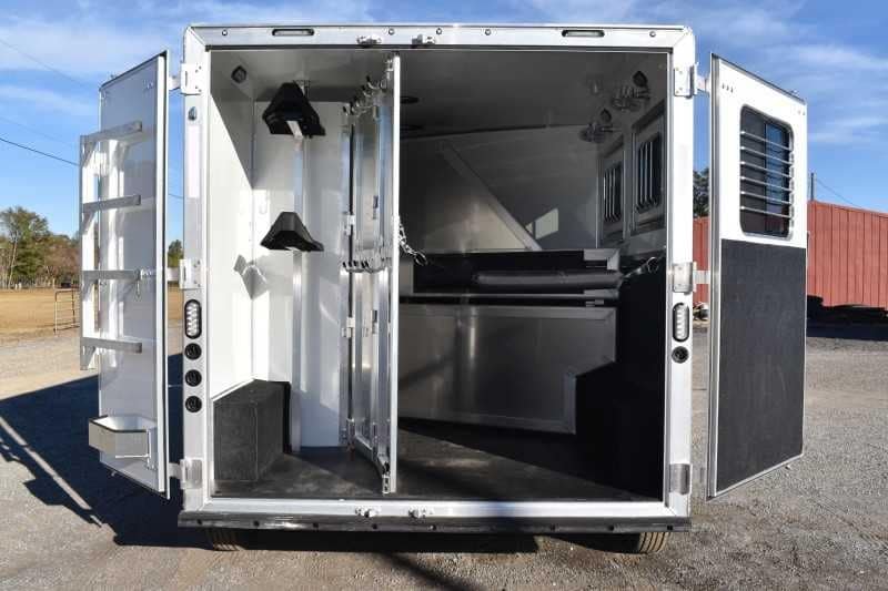 2022 Lakota Charger LQ 2 Horse Trailer with 9′ Short Wall image 25