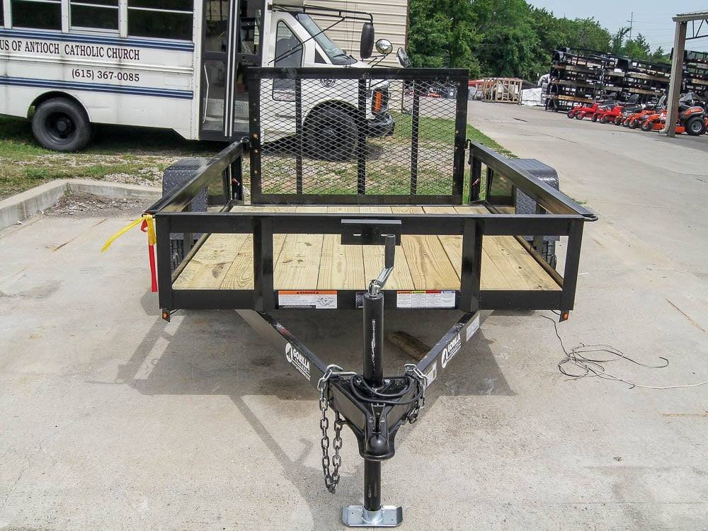 5x8 Powder Coated Dovetail Utility Trailer Single 3,500lb Axle image 6