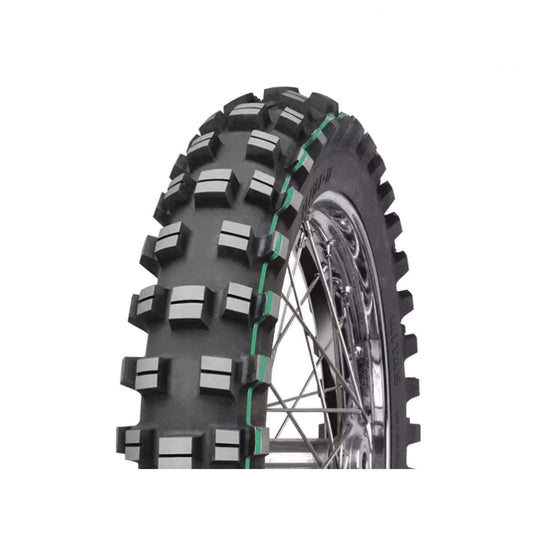 120/90-18 XT754 Super Light Green Mitas Tyre image 0