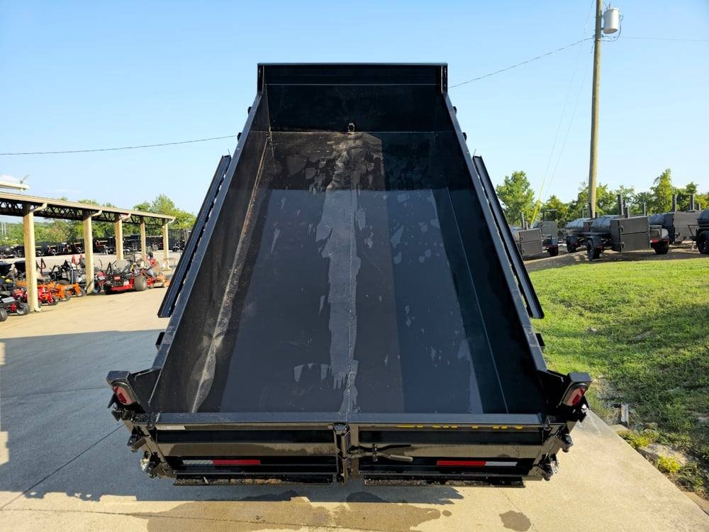 Dump Trailer 7' X 14' Hydraulic 2ft Sides 7,000lb Axles image 18