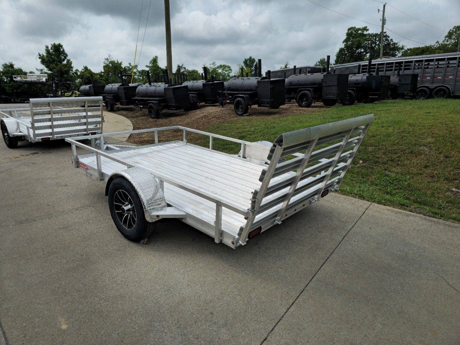 6.4' x 10' All Aluminum Utility Trailer 3500 lb Axle image 3