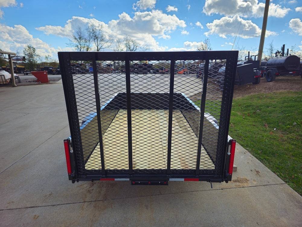 5' X 10' Utility Trailer Straight Deck 18" Sides Tall Gate image 6