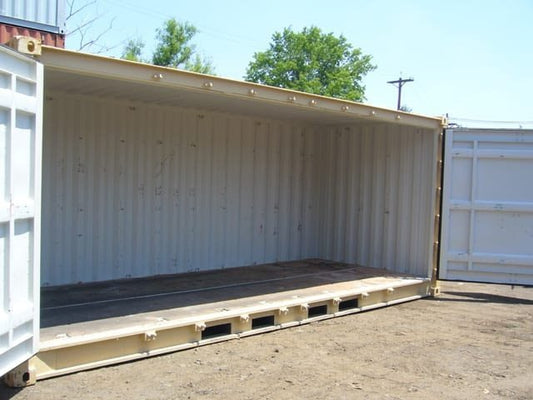 20ft Long Openside Containers 8’6′ H and 9’6″ H image 0
