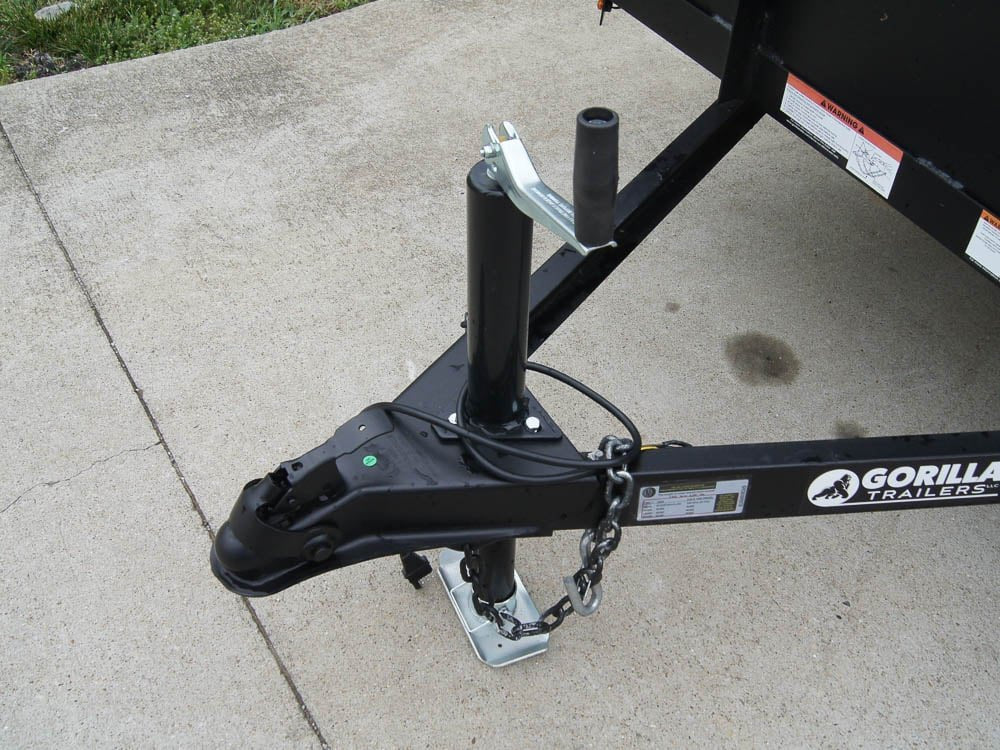 5x10 Utility Trailer with 18in Metal Sides 3500lb Axle image 7