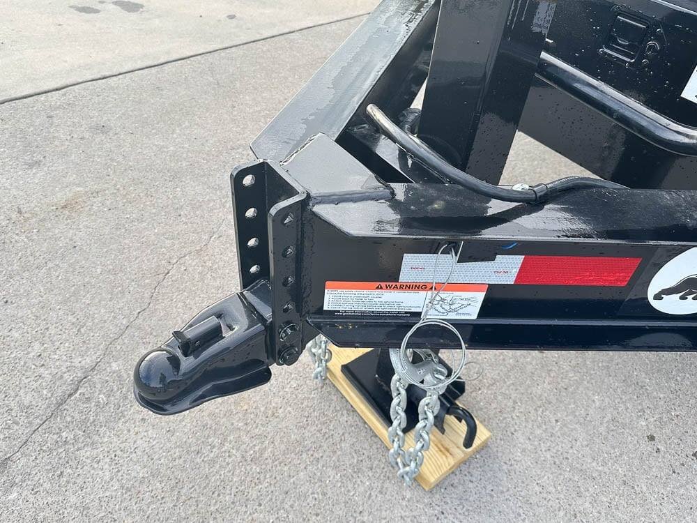 7x16 Gorilla Telescopic IBeam Dump Trailer with 3ft Sides (2) 7K Axles 14k GVWR image 11