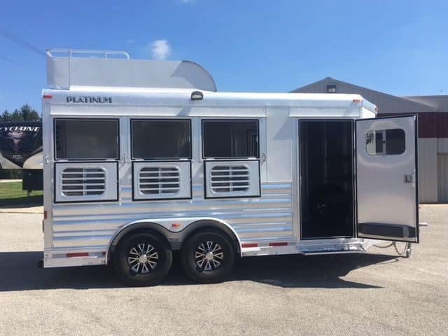 2018 Platinum Coach 3 Horse Bumper Pull image 12