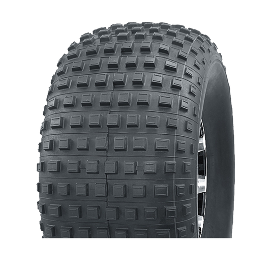 25x12.00-9 P318 (6 PLY) Wanda Reinforced Knobby ATV Tyre image 0