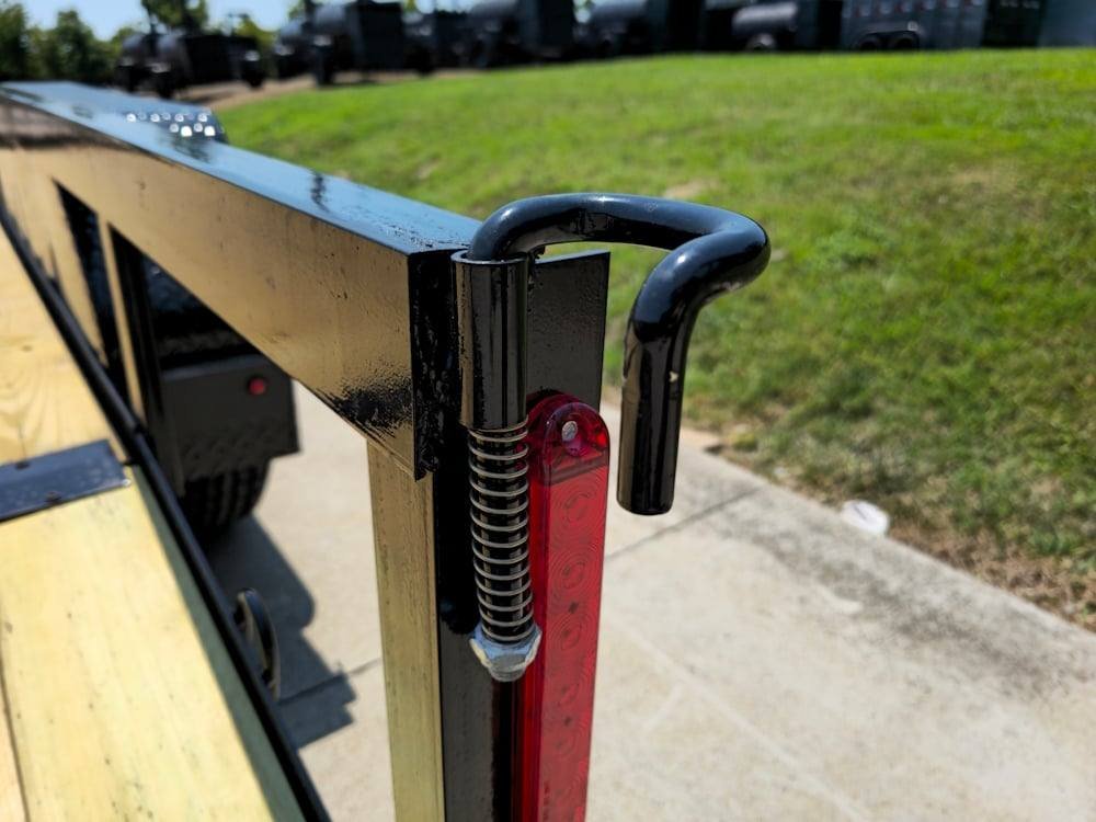 6'4" x 14 Utility Trailer Powder Coated Dovetail (2) 3500 Axles 7k GVWR image 14