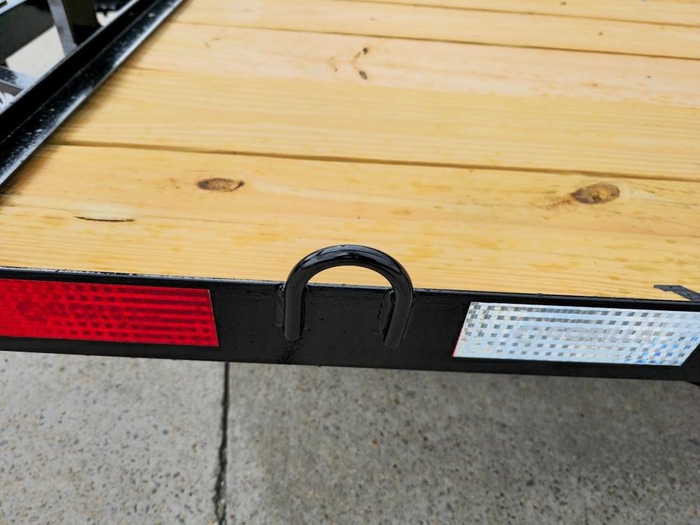 5x14 Dovetail Utility Trailer 3,500lb Axle image 6