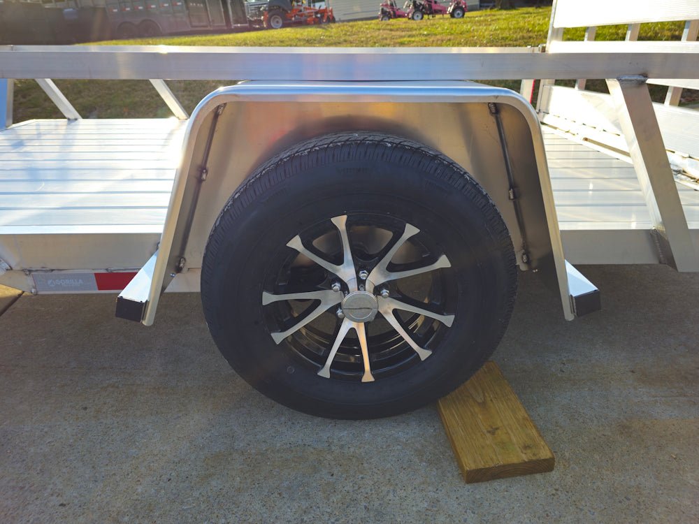 6.4' X 10' Gorilla Aluminum Utility Trailer 3,500lb Axle image 15
