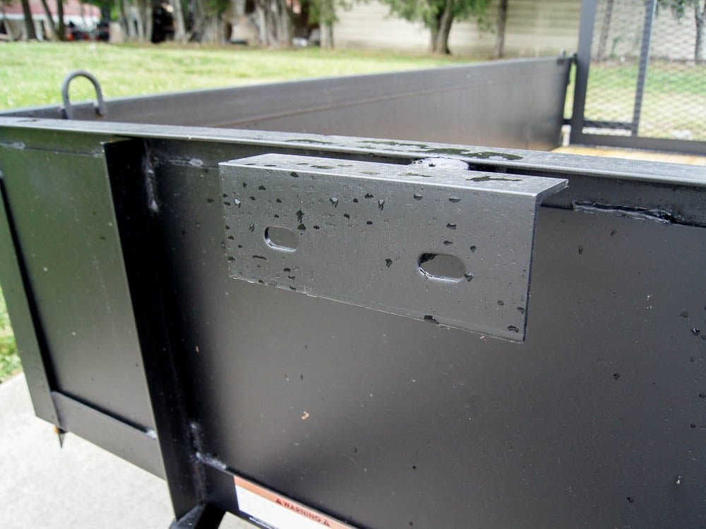 5x10 Utility Trailer with 18in Metal Sides 3500lb Axle image 8