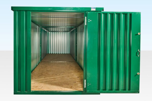 6M X 2.1M End Linked Flat Packed Container Bundle (Powder Coated) image 1