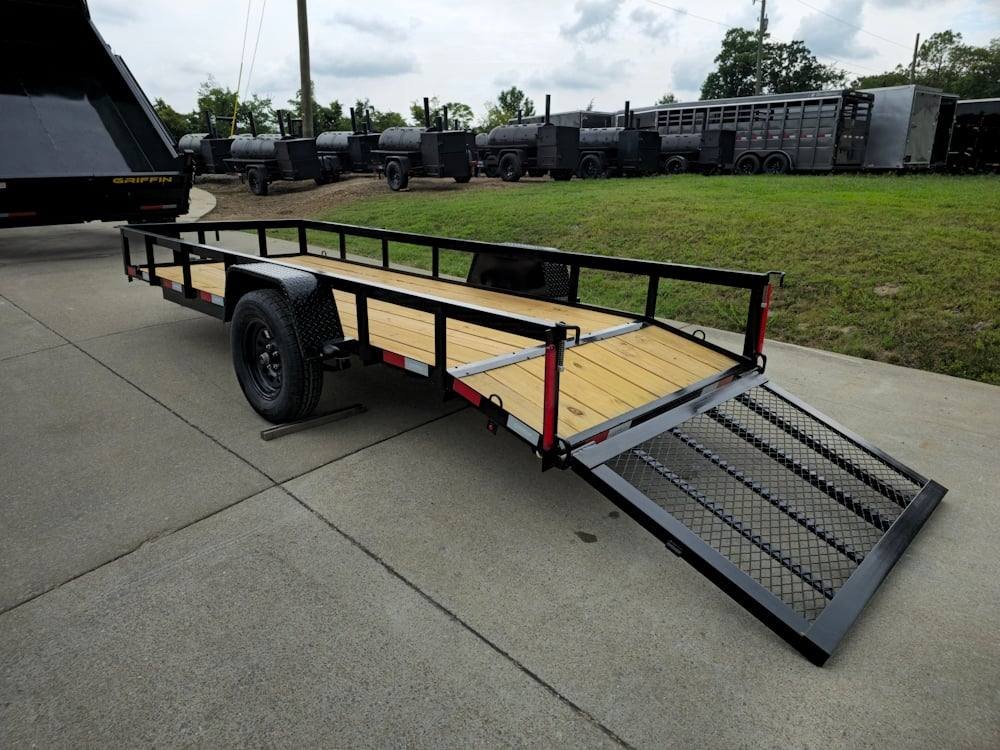 5x14 Dovetail Utility Trailer 3,500lb Axle image 19