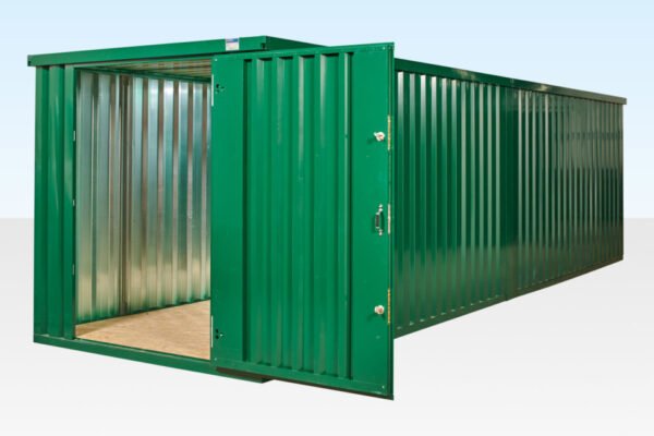 6M X 2.1M End Linked Flat Packed Container Bundle (Powder Coated) image 0