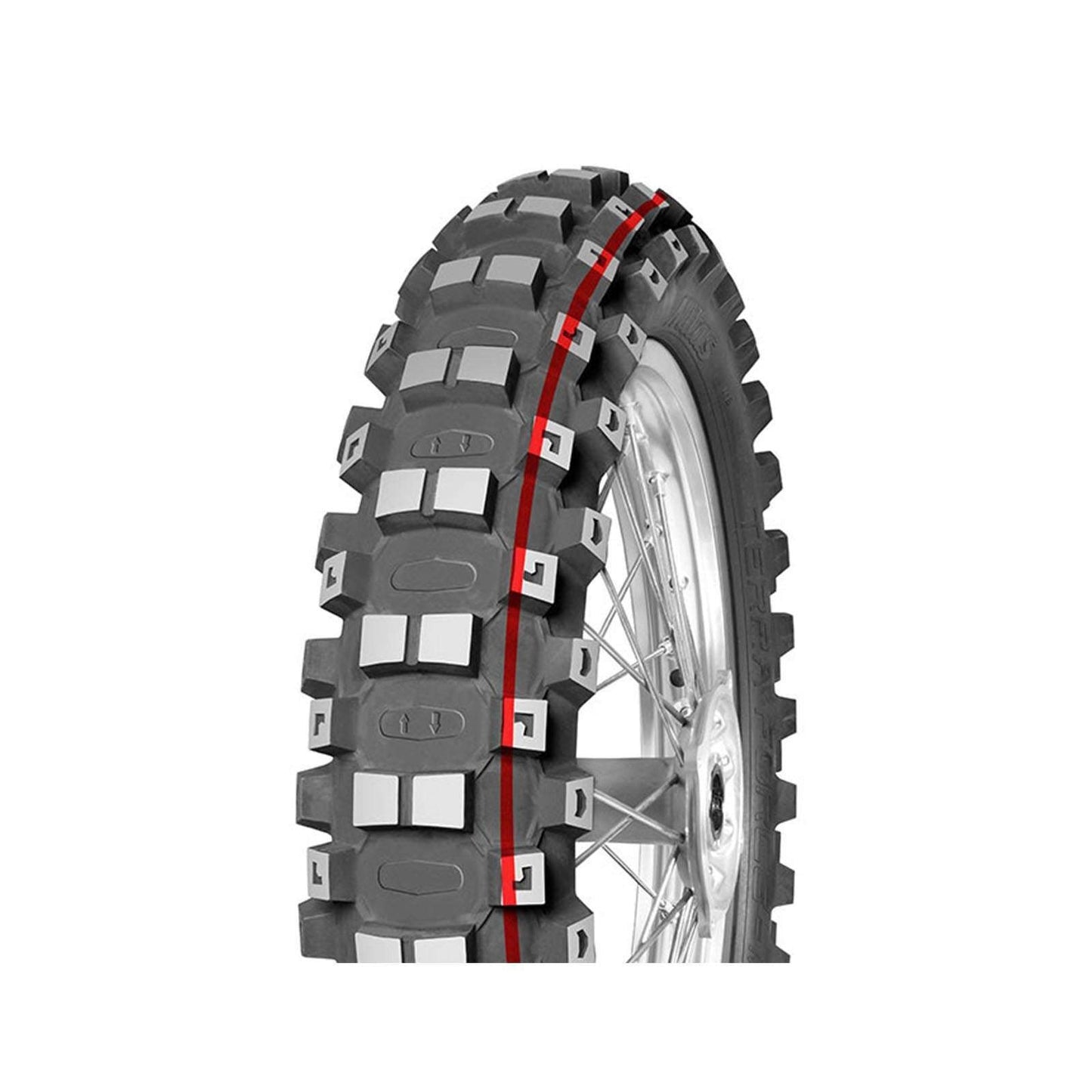120/80-19 Terra Force-MX Mid/Hard Mitas Rear Tyre image 0