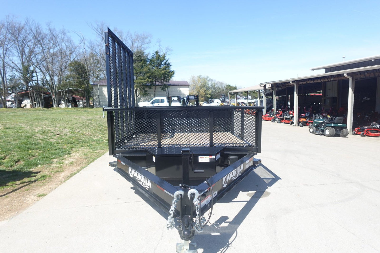 7x16 IBeam Hybrid Hydraulic Dump Trailer with 2ft Sides (2) 6K Axles image 0