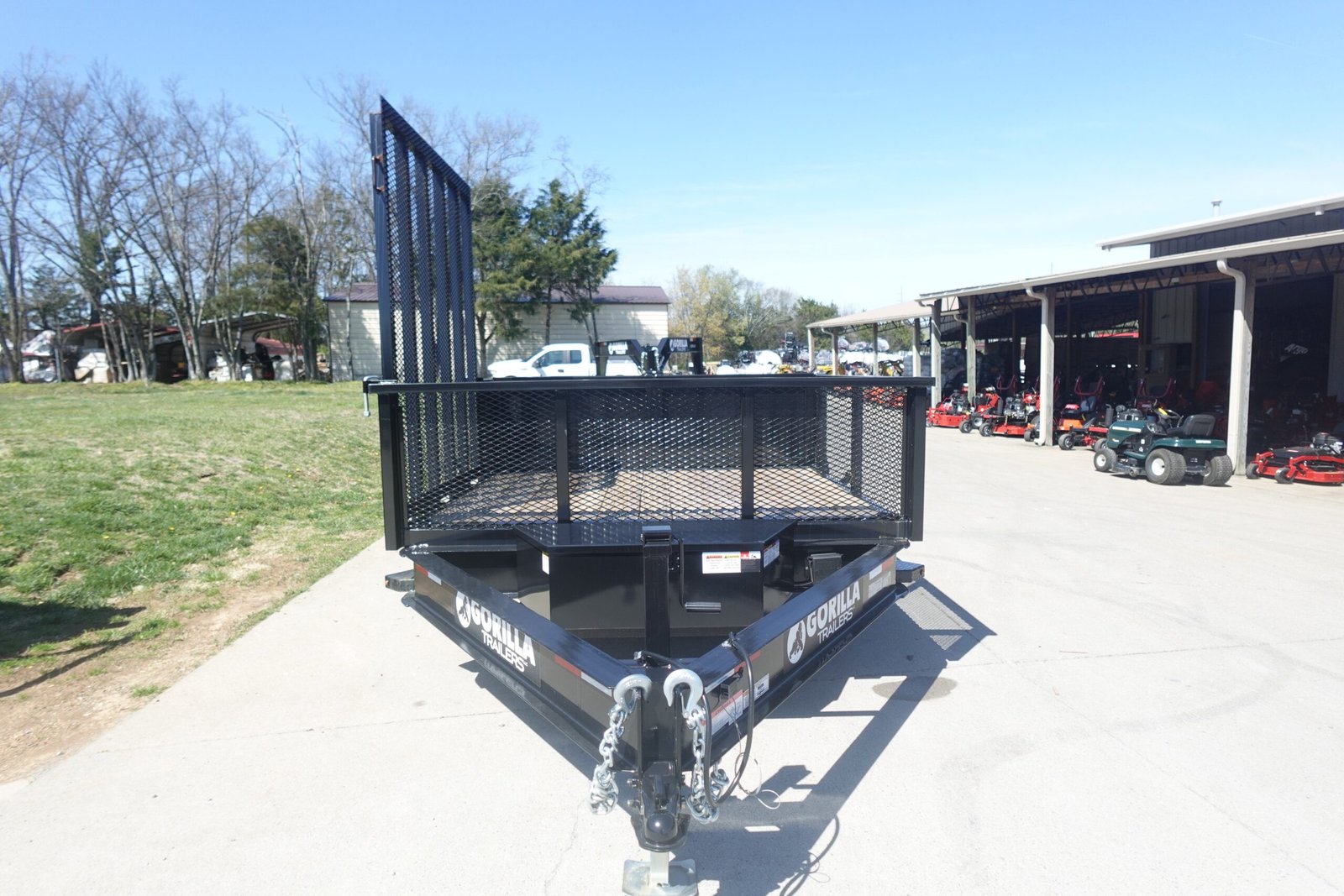 7x16 IBeam Hybrid Hydraulic Dump Trailer with 2ft Sides (2) 6K Axles image 0