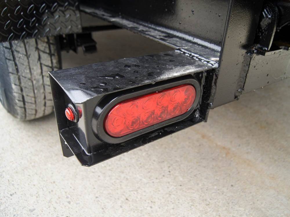 7x16 Gorilla Telescopic Gooseneck IBeam Dump Trailer 3ft Sides (2) 7K Axles image 19