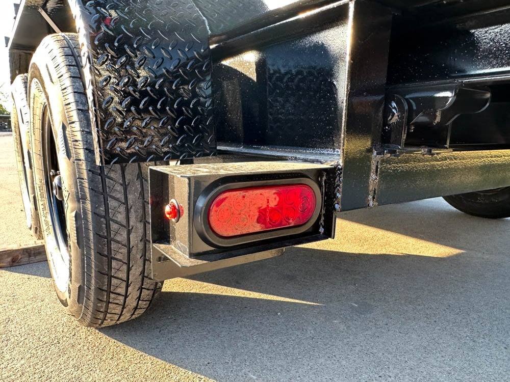 7x14 Gorilla Telescopic IBeam Dump Trailer with 2ft Sides (2) 7K Axles image 17