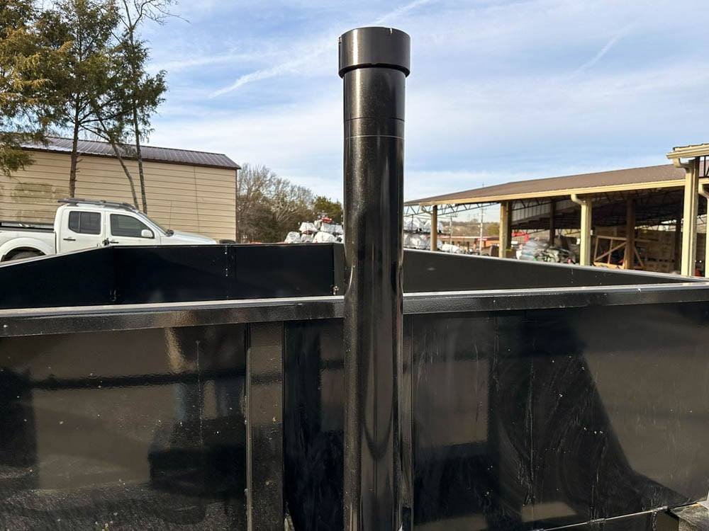 7x14 Gorilla Telescopic Gooseneck IBeam Dump Trailer 2ft Sides (2) 7K Axles image 11