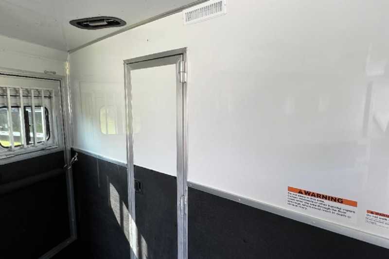 2024 Lakota Charger 8411RKGLQ 4 Horse Trailer with 11′ Short Wall image 23