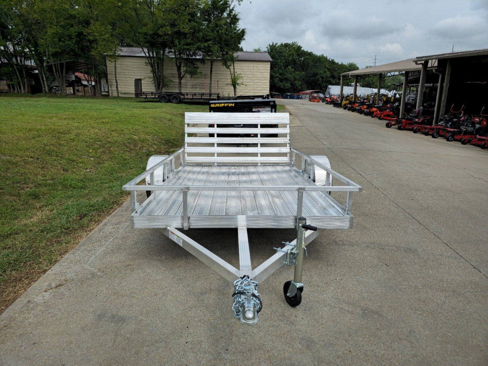 6.4' x 10' All Aluminum Utility Trailer 3500 lb Axle image 1