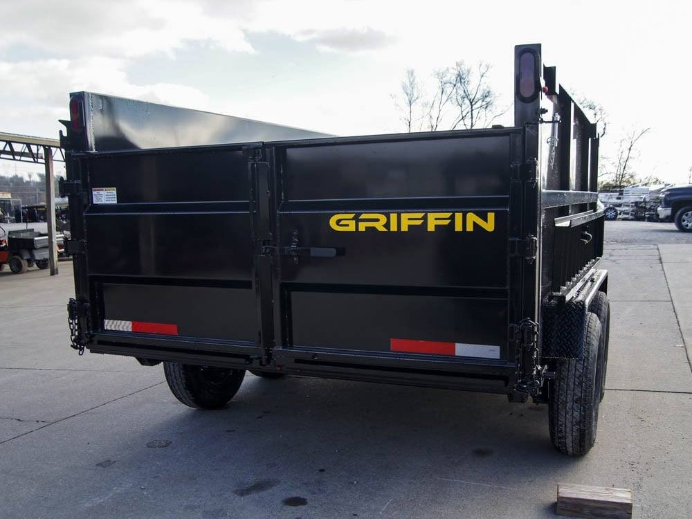 7x12 Hydraulic Dump Trailer with 3ft Sides (2) 6K Axles image 6