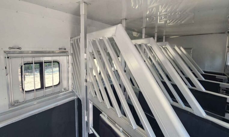 2019 Lakota Bighorn 6 Horse Side Load Trailer image 9