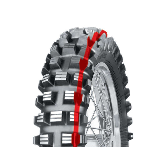 120/90-19 C02 Stoneking Mitas Rear Tyre image 0