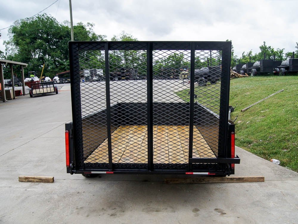 5x10 Utility Trailer with 18in Metal Sides 3500lb Axle image 4