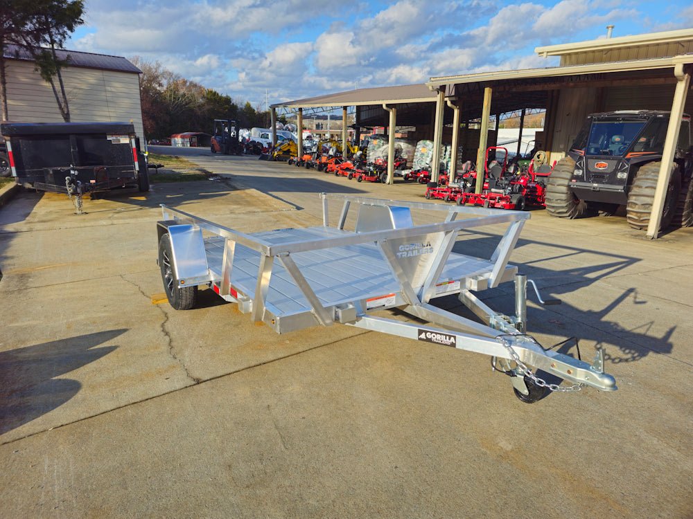 6.4' X 10' Gorilla Aluminum Utility Trailer 3,500lb Axle image 25