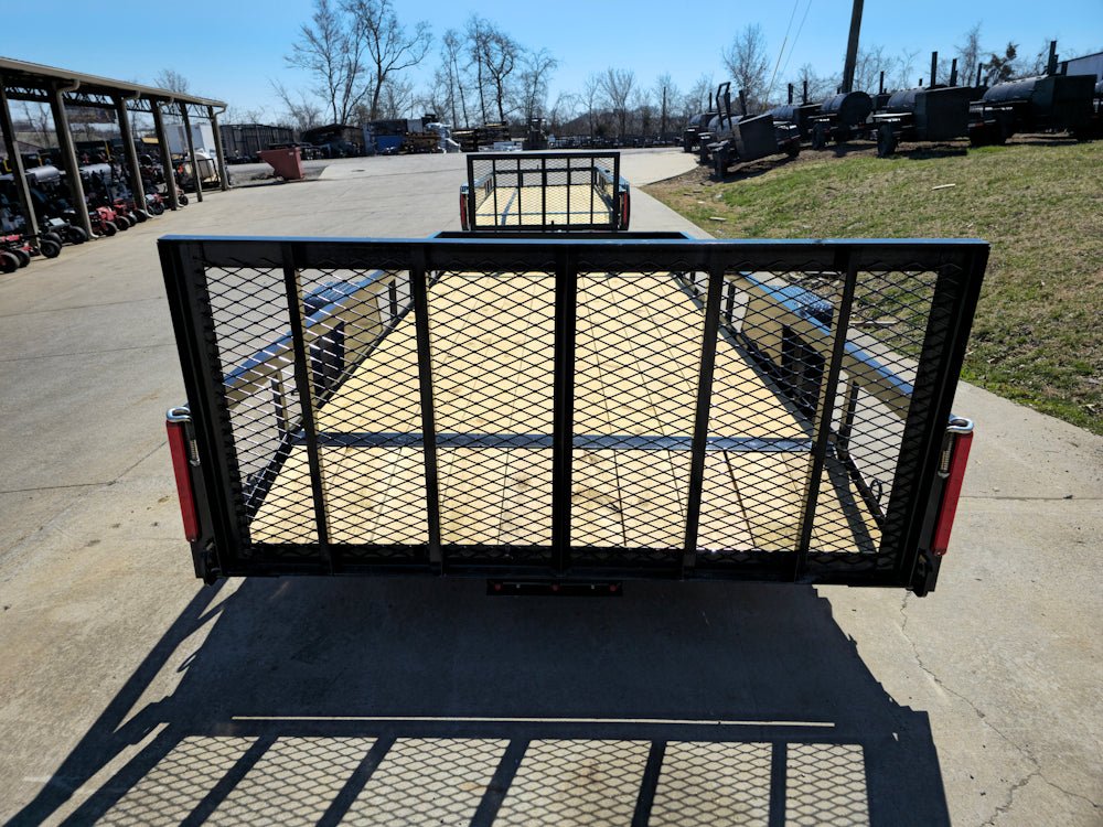 6'4" x 14 Utility Trailer Dovetail With Gate Powder Coated 3,500lb Axle image 11