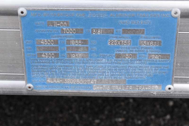 2002 Exiss SS20 2 Horse Trailer image 3