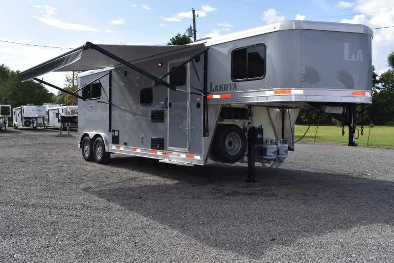 2020 Lakota Colt 8209SO 2 Horse Trailer with 9′ Short Wall image 5