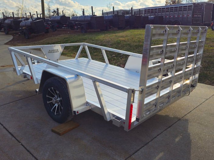 6.4' X 10' Gorilla Aluminum Utility Trailer 3,500lb Axle image 5