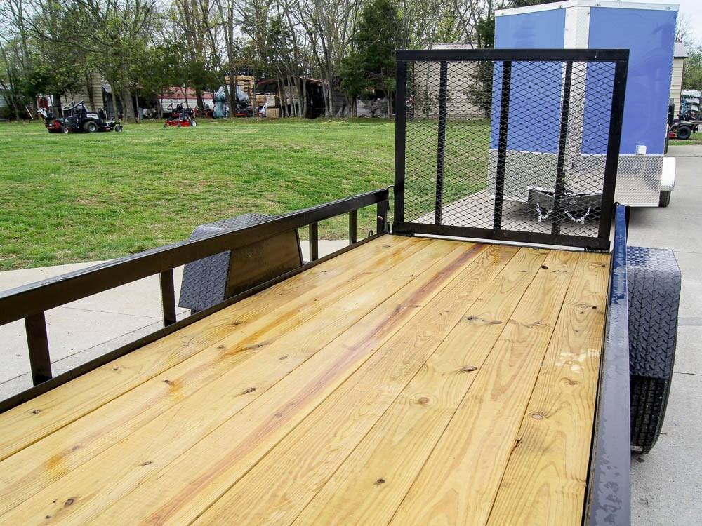 5x14 Straight Deck Utility Trailer Tall Gate 3,500lb Axle image 10