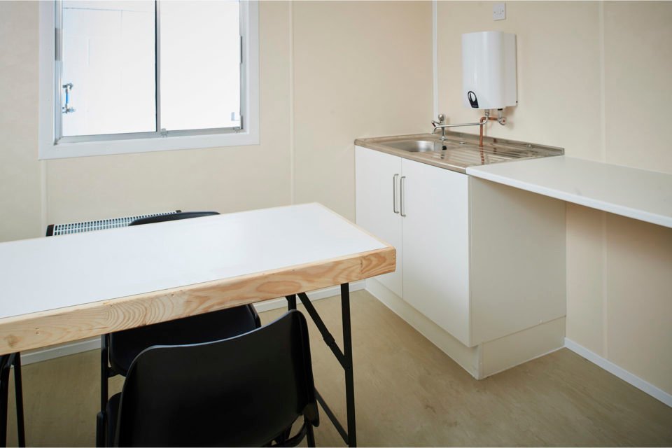 12Ft x 8Ft Steel Anti-Vandal Canteen Cabin image 0