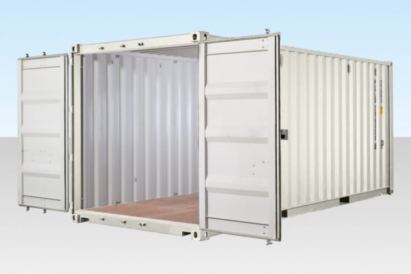 20Ft Shipping Container (One Trip) – White image 1