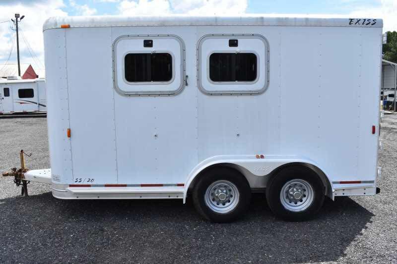 2002 Exiss SS20 2 Horse Trailer image 11