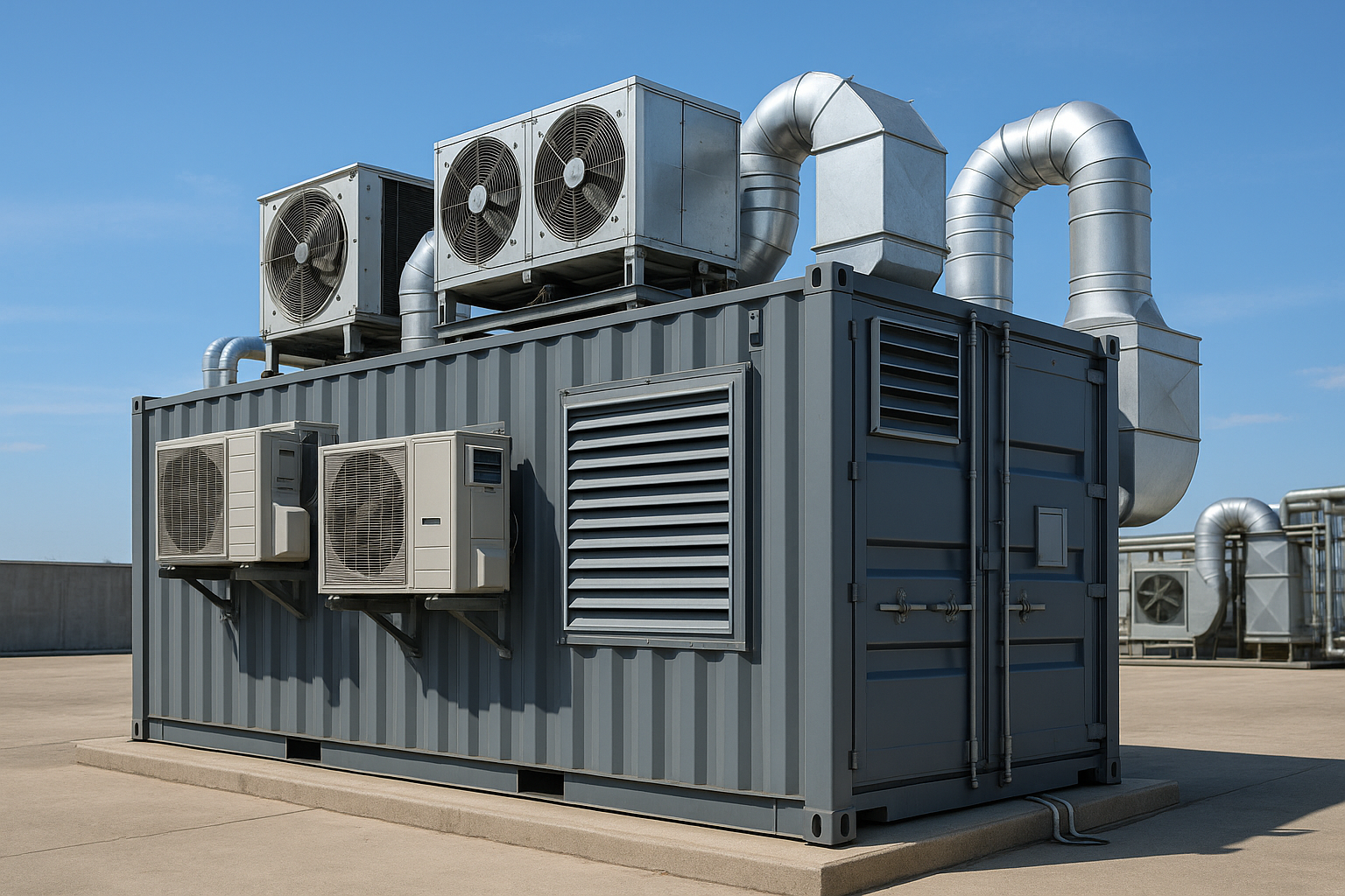 hvac shiping container